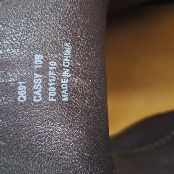 Coach Cassy Ankle Bootie Brown Suede - Picture 9 of 10